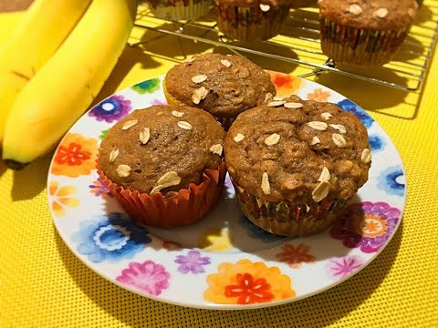 Whole Wheat Banana Muffins Recipe
