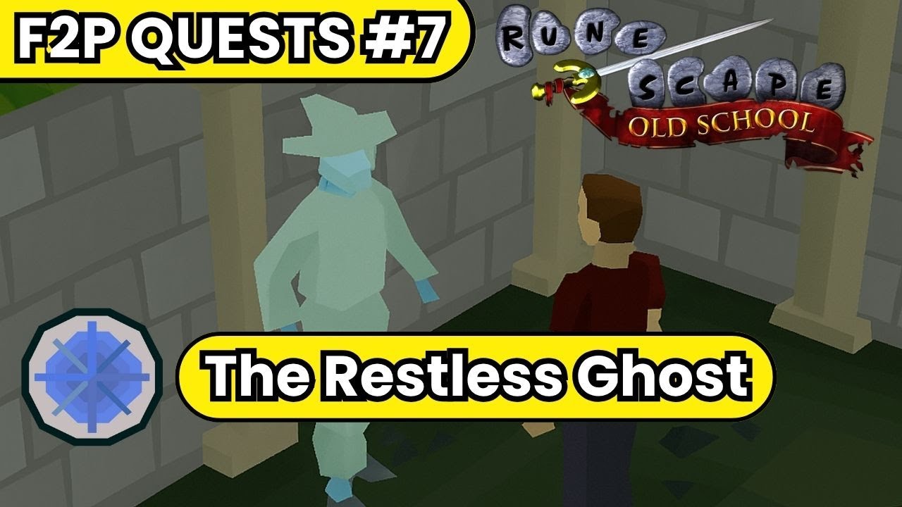 OSRS F2P QUESTS #7: THE RESTLESS GHOST 👻 QUEST GUIDE (🚀FAST & EASY ...