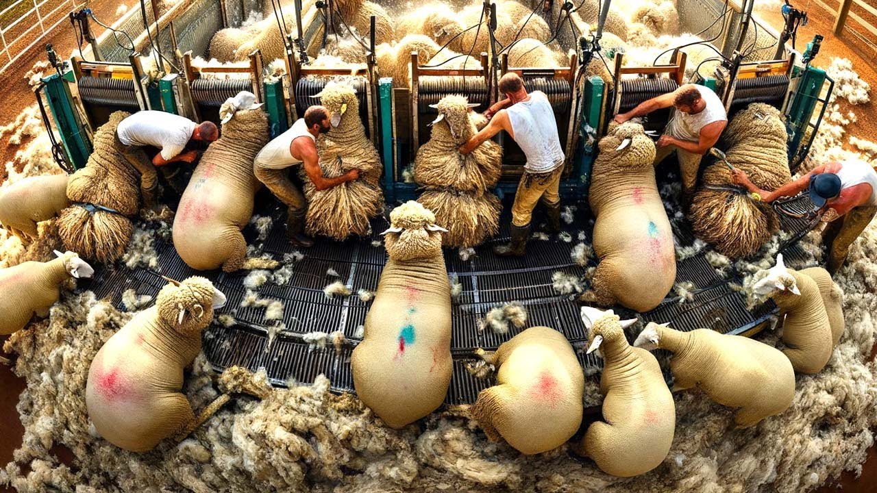 1,27 Billion Sheep Are Raised And Sheared By Farmers This Way - Sheep Farming