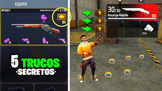 5 NUEVOS TRUCOS SECRETOS EN FREE FIRE SAMSUNG A3,A5,A6,A7,J1,J2,J5,J7,J8,S5,S6,S7,S8,A10,A20,A30,A50