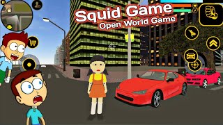 Squid Doll Rope Hero Vice Town - Android Game | Shiva and Kanzo Gameplay screenshot 1