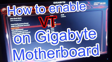 How to enable virtualization in gigabyte Bangla tutorial.How to enable vt.