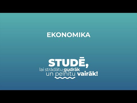 Video: Kādus Eksāmenus Kārtot Ekonomikas Fakultātē