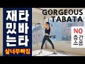 (NO 층간소음) 살이 너무 빠지는 재밌는 타바타 / (NO JUMPING) GORGEOUS TABATA WORKOUT