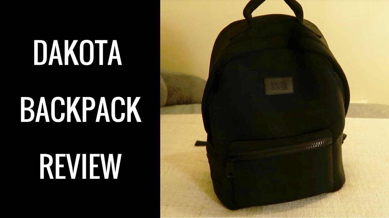 What's in my bag? Dagne Dover Large Dakota Backpack Dune review & walk  though! A great work bag! 
