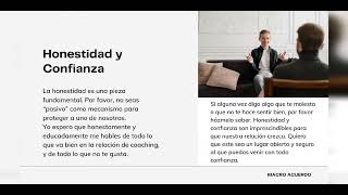 Macro Acuerdo de coaching explicado paso a paso.