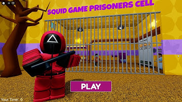 SQUID GAME 2 PRISON RUN (Obby) New Update - Roblox Walkthrough FULL GAME #scaryobby #roblox