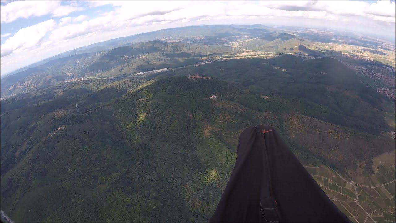 Cross en parapente du Treh à Kogenheim