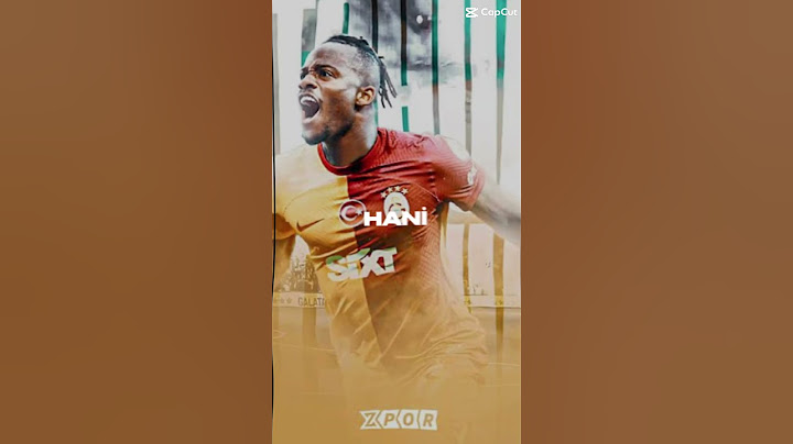 Michy Batshuayi Türkiyenin en büyüğünde💛❤️
