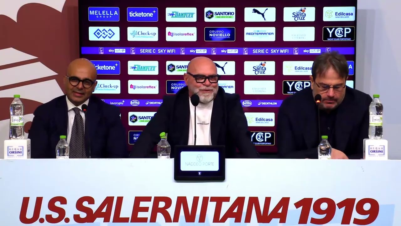 CONFERENZA STAMPA PRESENTAZIONE MISTER SERSE COSMI