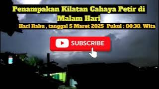 Cahaya Petir Tengah Malam
