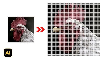 How to Create Object Mozaic in Adobe Illustrator