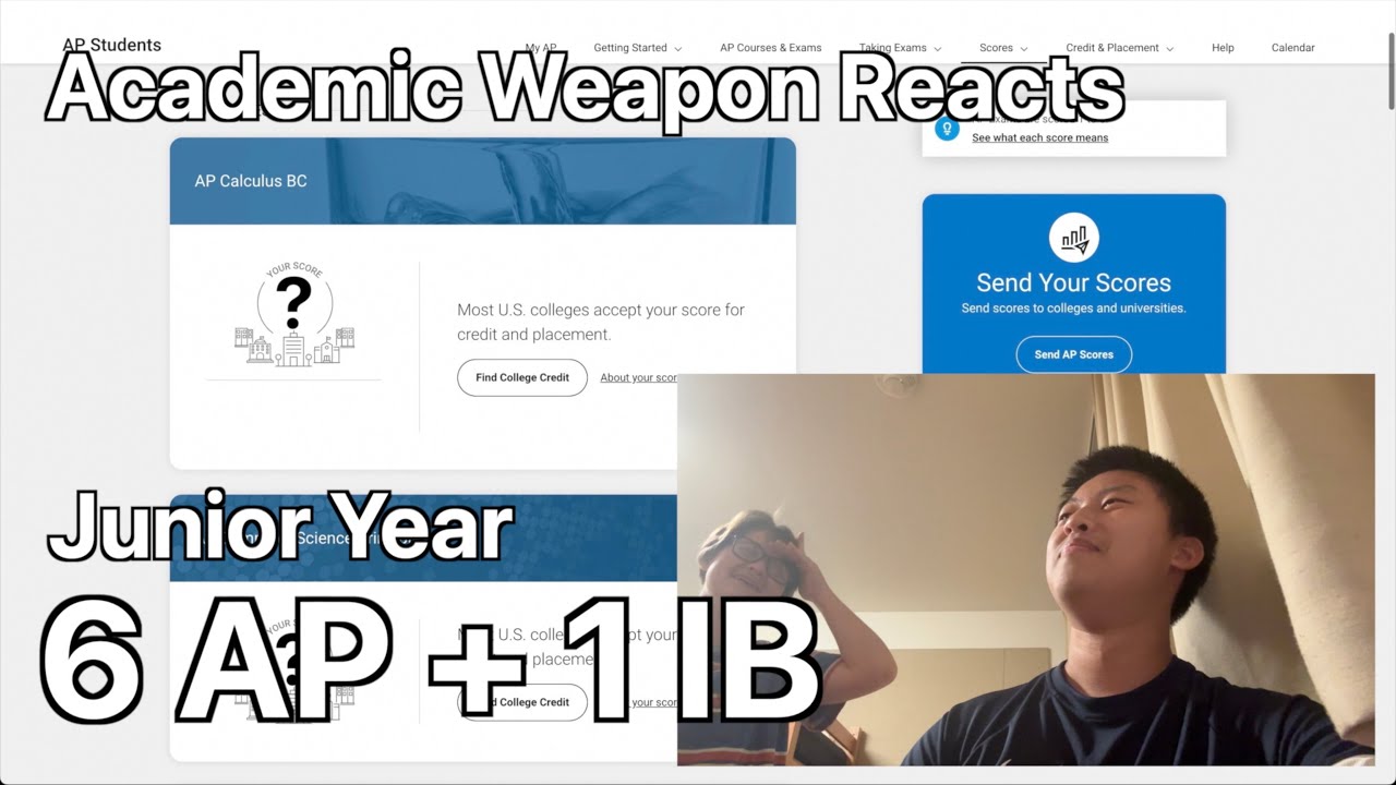 Academic Weapon Reacts to 2025 AP *and* IB Scores (INSANE SCORES) - YouTube