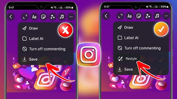How To Fix Instagram Story Restyle Option Not Showing (New Update)