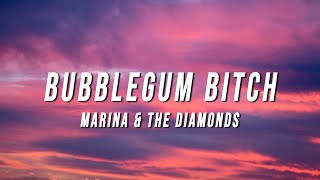 Marina - Bubblegum Bitch (ARVFZ Remix) [Lyrics]