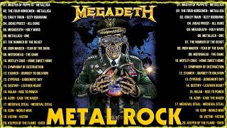 Megadeath, Metallica, Korn, Motorhead, Judas Priest   Best Metal Rock Of All Tim