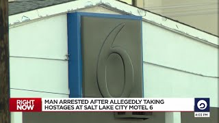 Man armed with hatchet held ex-girlfriend and two others hostage in hotel room, police say