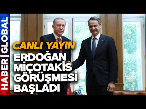 🔴 CANLI YAYIN I Erdoğan Miçotakis Görüşmesi Başladı!