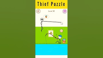 Thief Puzzle Gameplay Level-12 #gaming #gameplay #games #mobilegame #shorts