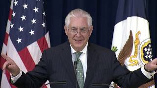 Secretary Tillerson Delivers Remarks at Swearing-in Ceremony