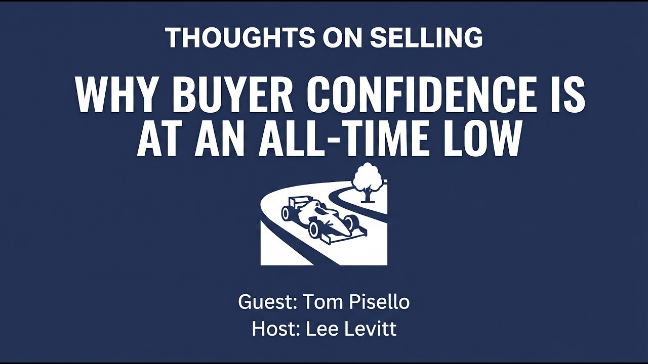 Why Buyer Confidence is at an All Time Low - with Tom Pisello, the ROI Guy