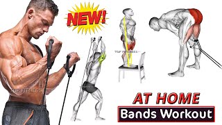 10 Best Resistance Band Workout ( full body ) 10 EFFECTIVE EXERCISES screenshot 5