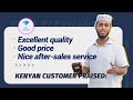 Kenyan Customer Highly Praised Our Machine after Running it in Our Factory