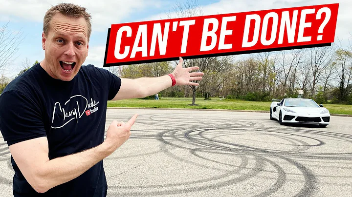 How to do donuts in a 2020 corvette