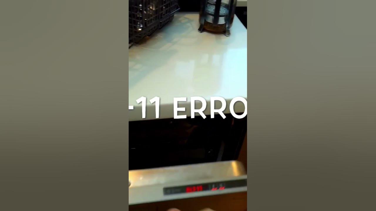 ✨ Asko Dishwasher - F11 Error - EASY FIX ✨ #diy #appliancerepair #short  #shorts #fix #repair - YouTube