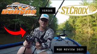 Dobyns Fury vs. St. Croix Bass X | $100 Rod Review