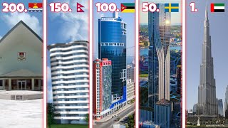 TOP 200 Countries Ranked by their TALLEST Building/Structure | 2023