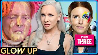 GLOW UP! Why did NETFLIX do the WORST social media makeup challenge?