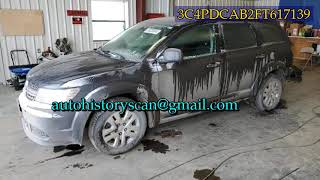 3C4PDCAB2FT617139 Dodge Journey Se 2015