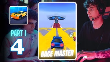 Race Master 3D - Gameplay Walkthrough Part 1 Levels 4 Car Race 3D (iOS, Android)