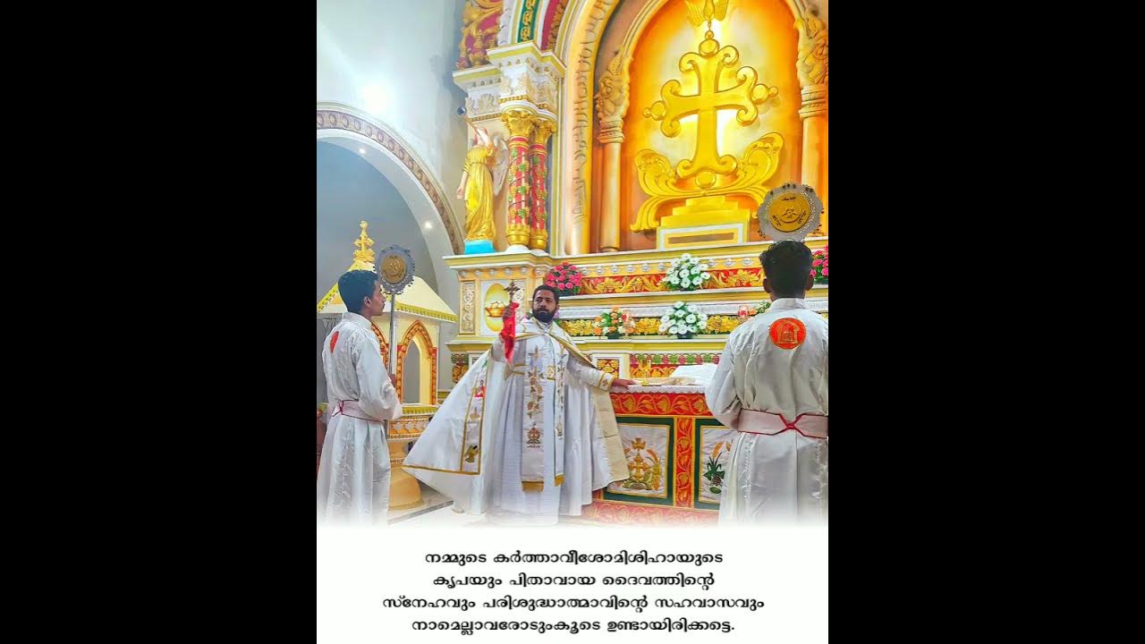 മക്ശാനീസ Traditional Syro Malabar liturgical flabella Blessing of