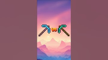 Enchanted diamond pickaxe vs Minecraft Tools #minecraft #tools #shorts