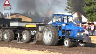 Layland 384 Turbo & Leyland 272 | Tractor Pulling Rærup 2015