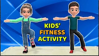 KIDS’ FITNESS ACTIVITY TO EXERCISE AT HOME