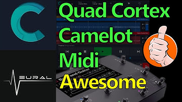 Quad Cortex and Camelot on iPad