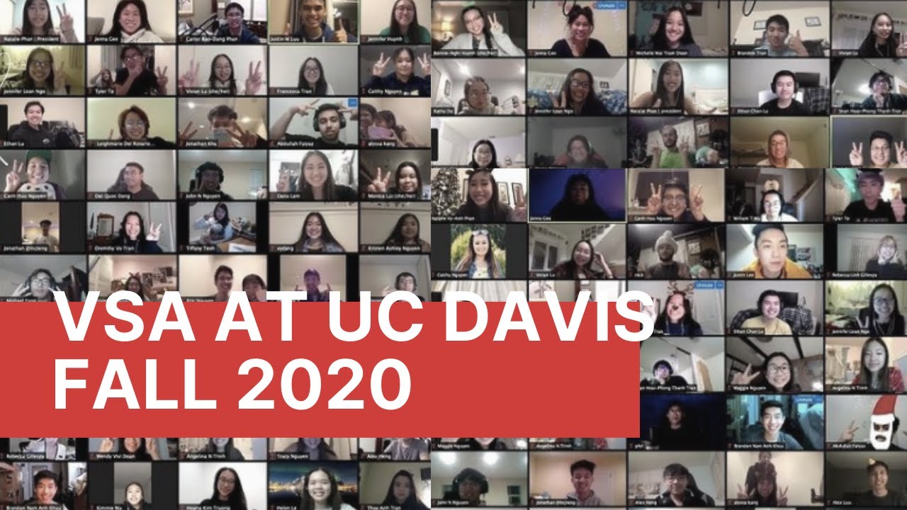 VSA at UC Davis Fall 2020 Recap YouTube