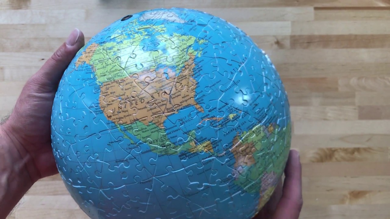 Old Globe - Ravensburger Puzzle 5000 Pieces - Assembly Timelapse 