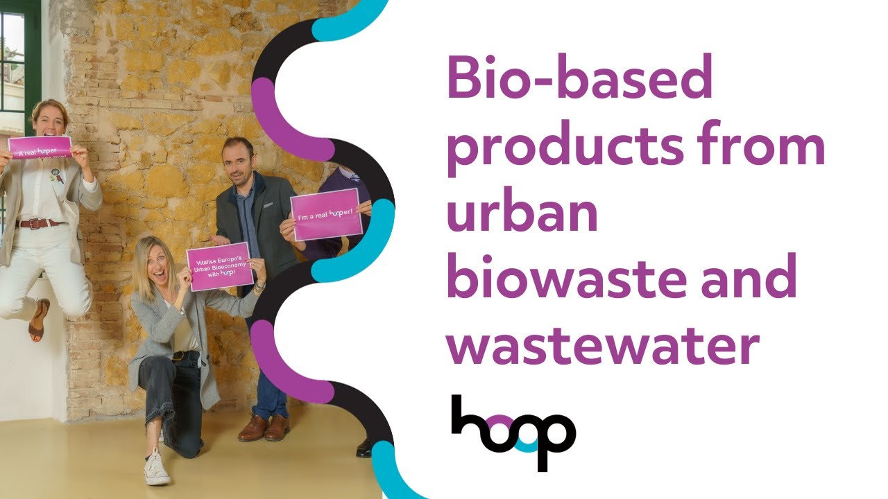Making bio-based products from urban biowaste and wastewater | HOOP