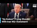 Trump Says He won't Use Nuclear Weapon on Iran | Full Remarks &amp; Key Moments | DRM News | AC1Z