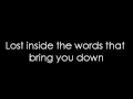 12 Stones - Speak Your Mind (lyrics)