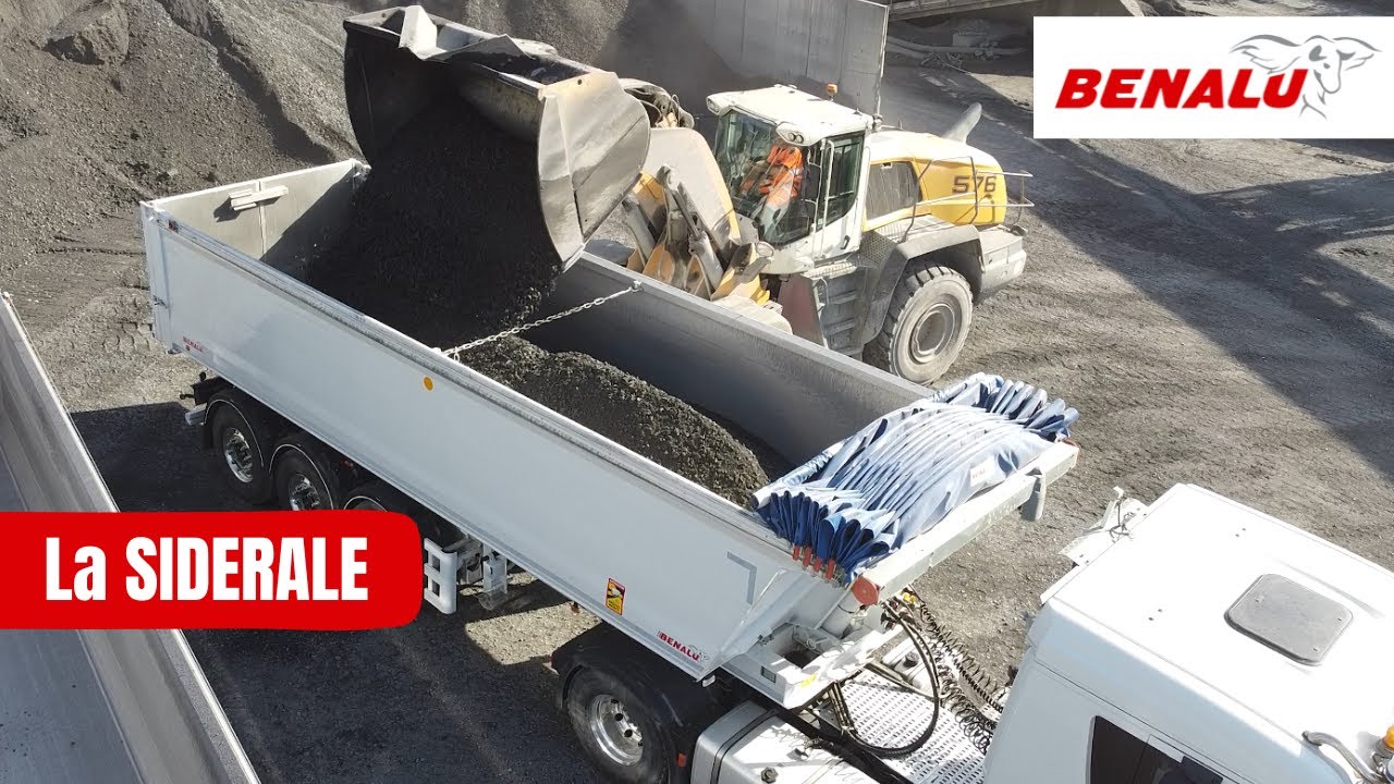 La SIDERALE : la référence des bennes TP !