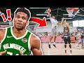 Playing basketball with nba mvp giannis antetokounmpo