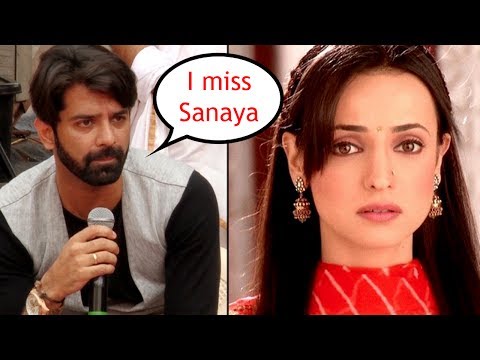 Barun Sobti MISSES Sanaya Irani while shooting for Iss Pyaar Ko Kya Naam Doon 3