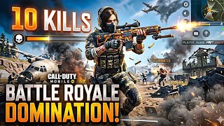 I Destroyed 10 BEGINNERS in COD Mobile Battle Royale! 💀