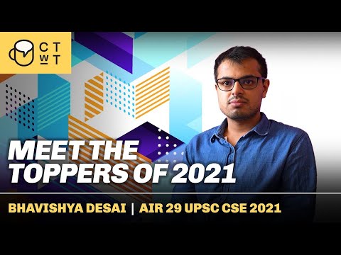 AIR 29 Bhavishya Desai UPSC CSE 2021 - IFS - Meet the UPSC Toppers #resultreaction #UPSCresults2021