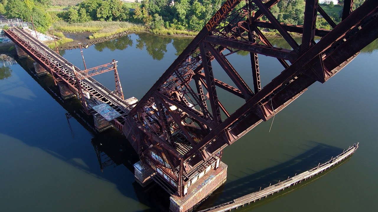 yuneec typhoon H at crook point bridge 9/2/18